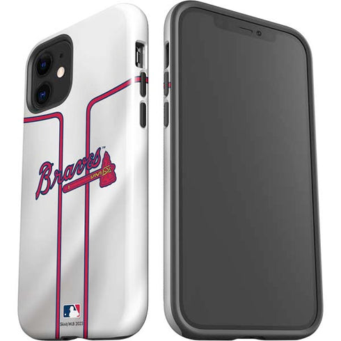 MLB Atlanta Braves Home Jersey iPhone 12 Impact Case