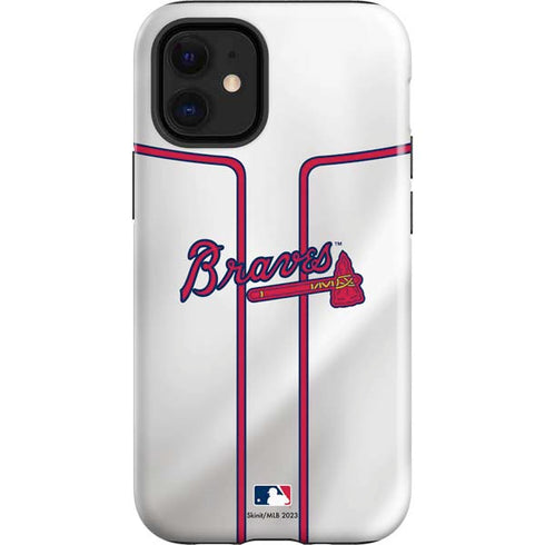 MLB Atlanta Braves Home Jersey iPhone 12 Mini Impact Case
