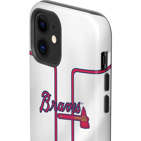 MLB Atlanta Braves Home Jersey iPhone 12 Mini Impact Case