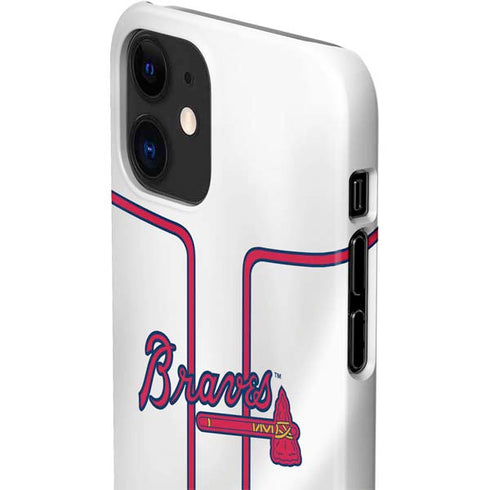 MLB Atlanta Braves Home Jersey iPhone 12 Mini Lite Case