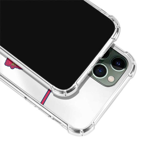 MLB Atlanta Braves Home Jersey iPhone 12 Pro Clear Case