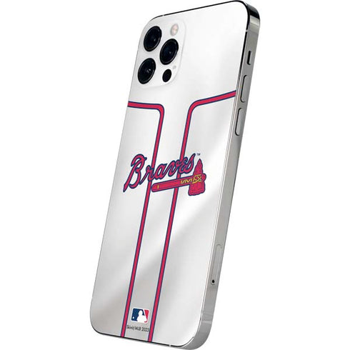 MLB Atlanta Braves Home Jersey iPhone 12 Pro Skin