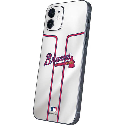 MLB Atlanta Braves Home Jersey iPhone 12 Skin