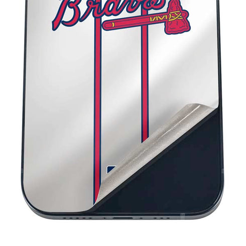 MLB Atlanta Braves Home Jersey iPhone 12 Skin