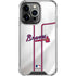 MLB Atlanta Braves Home Jersey iPhone 13 Pro Clear Case
