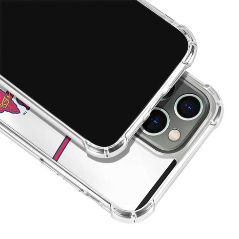 MLB Atlanta Braves Home Jersey iPhone 13 Pro Clear Case