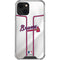MLB Atlanta Braves Home Jersey iPhone 14 Plus Clear Case