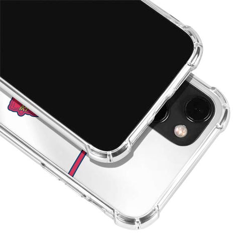 MLB Atlanta Braves Home Jersey iPhone 14 Plus Clear Case