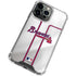 MLB Atlanta Braves Home Jersey iPhone 14 Pro Clear Case