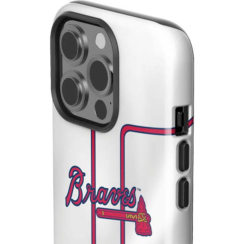 MLB Atlanta Braves Home Jersey iPhone 15 Pro Impact Case