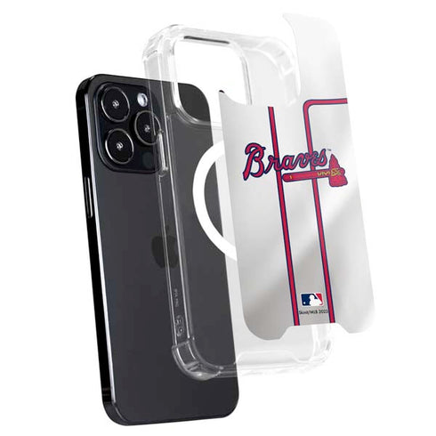 MLB Atlanta Braves Home Jersey iPhone 14 Pro MagSafe Case