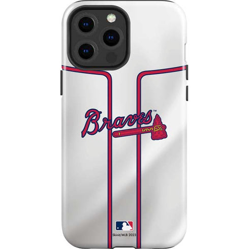 MLB Atlanta Braves Home Jersey iPhone 15 Pro Max Impact Case