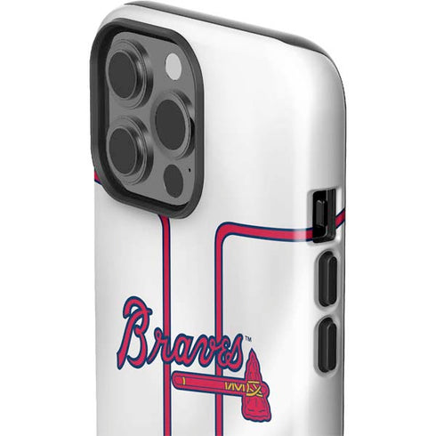MLB Atlanta Braves Home Jersey iPhone 15 Pro Max Impact Case