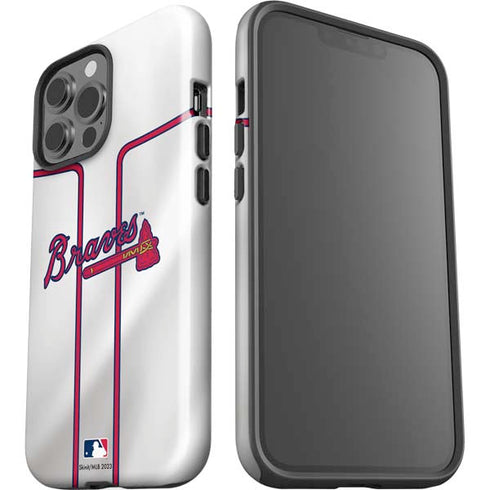 MLB Atlanta Braves Home Jersey iPhone 15 Pro Max Impact Case