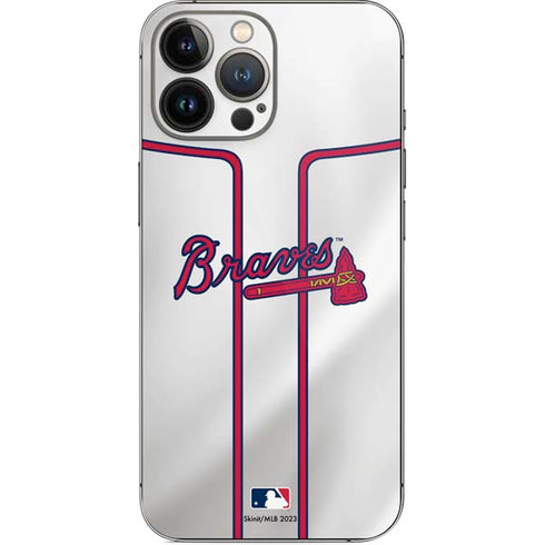 MLB Atlanta Braves Home Jersey iPhone 14 Pro Max Skin