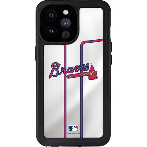 MLB Atlanta Braves Home Jersey iPhone 14 Pro Max Waterproof Case
