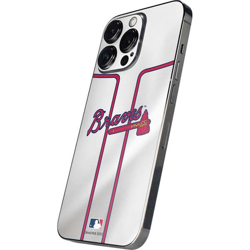 MLB Atlanta Braves Home Jersey iPhone 14 Pro Skin