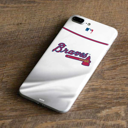 MLB Atlanta Braves Home Jersey iPhone 7 Plus Skin