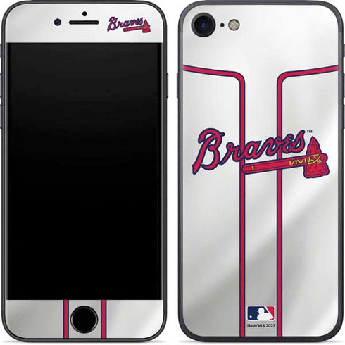 MLB Atlanta Braves Home Jersey iPhone 8 Skin