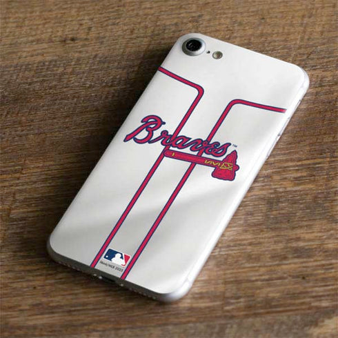 MLB Atlanta Braves Home Jersey iPhone 8 Skin