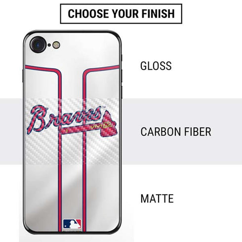 MLB Atlanta Braves Home Jersey iPhone SE (2nd & 3rd Gen) Skin