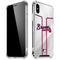 MLB Atlanta Braves Home Jersey iPhone XS Max Clear Case