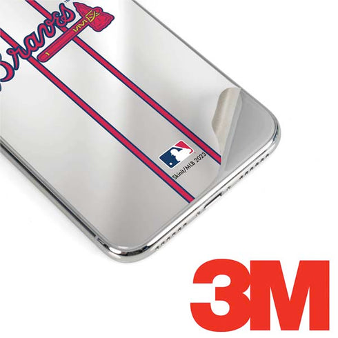 MLB Atlanta Braves Home Jersey iPhone XS Max Skin