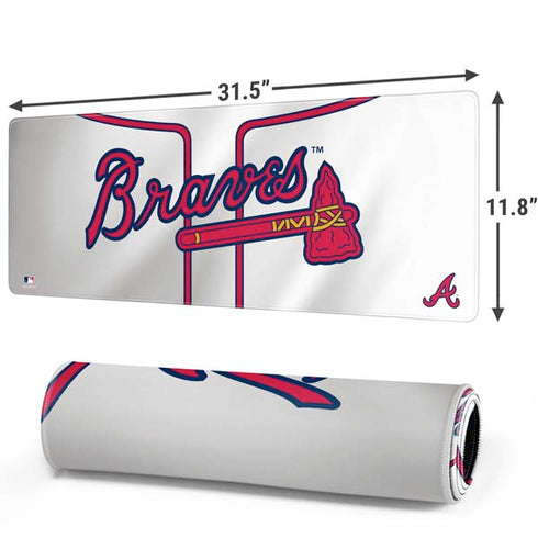MLB Atlanta Braves Home Jersey Gaming Mouse Pad