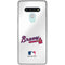 MLB Atlanta Braves Home Jersey LG Stylo 6 Clear Case