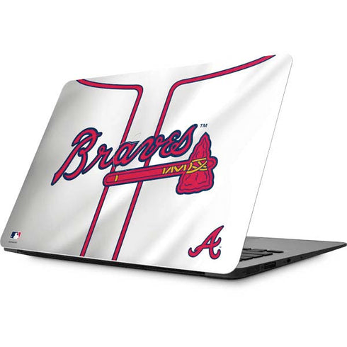 MLB Atlanta Braves Home Jersey Apple MacBook Skin