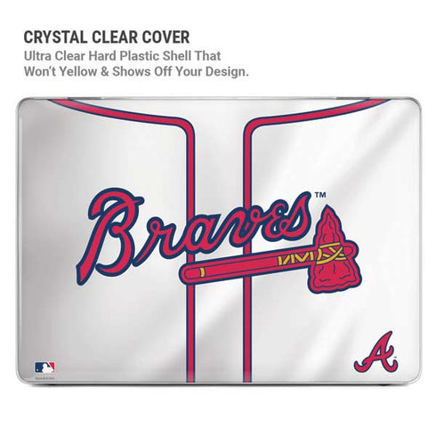 MLB Atlanta Braves Home Jersey MacBook Air 15in (2023-2025) Case plus Skin