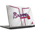 MLB Atlanta Braves Home Jersey MSI GS65 Stealth Laptop Skin