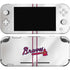 MLB Atlanta Braves Home Jersey Nintendo Switch Lite Skin