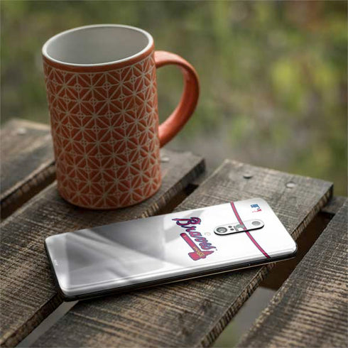 MLB Atlanta Braves Home Jersey OnePlus 7 Pro Skin