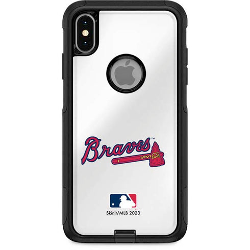 MLB Atlanta Braves Home Jersey Otterbox Commuter iPhone Skin