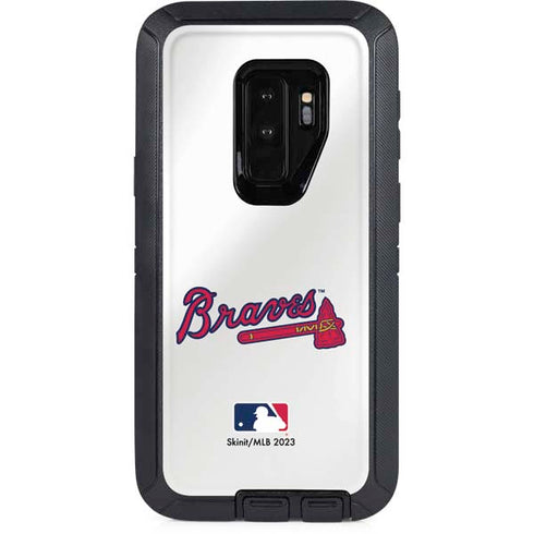 MLB Atlanta Braves Home Jersey Otterbox Defender Galaxy Skin