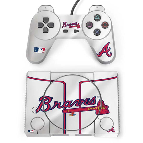 MLB Atlanta Braves Home Jersey PlayStation Classic Bundle Skin