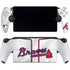 MLB Atlanta Braves Home Jersey PlayStation Portal Remote Player Skin