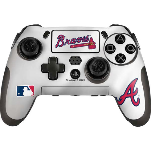 MLB Atlanta Braves Home Jersey PlayStation Scuf Vantage 2 Controller Skin