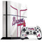 MLB Atlanta Braves Home Jersey PS4 Console and Controller Bundle Skin