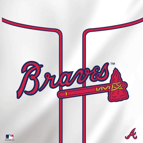 MLB Atlanta Braves Home Jersey PS4 Console and Controller Bundle Skin