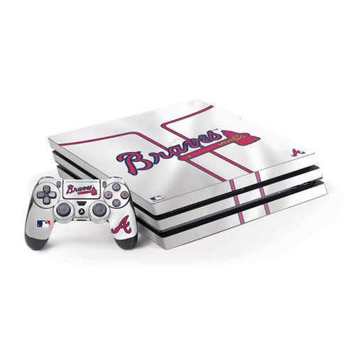MLB Atlanta Braves Home Jersey PS4 Pro Bundle Skin