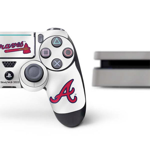 MLB Atlanta Braves Home Jersey PS4 Slim Bundle Skin