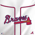MLB Atlanta Braves Home Jersey PS4 Slim Skin
