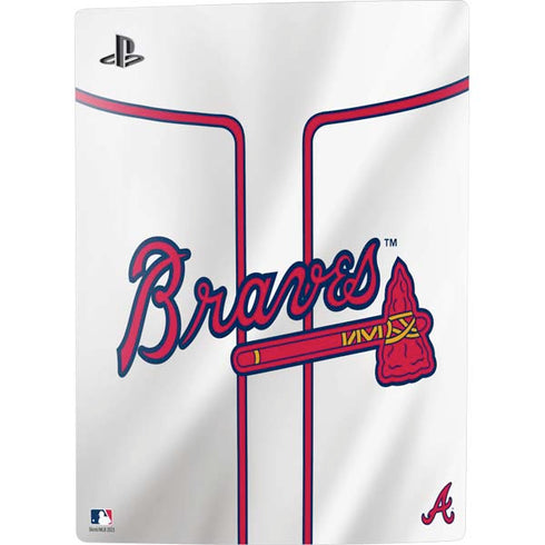 MLB Atlanta Braves Home Jersey PS5 Console Skin