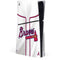 MLB Atlanta Braves Home Jersey PS5 Slim Disk Console Skin