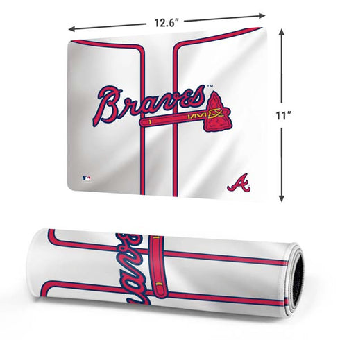 MLB Atlanta Braves Home Jersey Gaming Mouse Pad