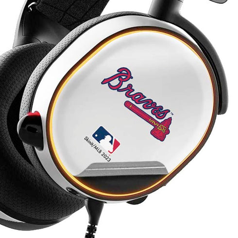 MLB Atlanta Braves Home Jersey SteelSeries Arctis 5 Skin
