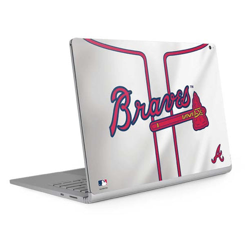 MLB Atlanta Braves Home Jersey Surface Book 2 15in Skin