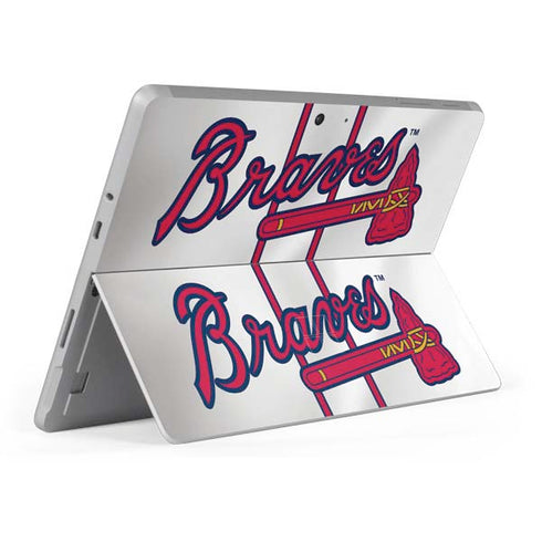 MLB Atlanta Braves Home Jersey Surface Go Skin